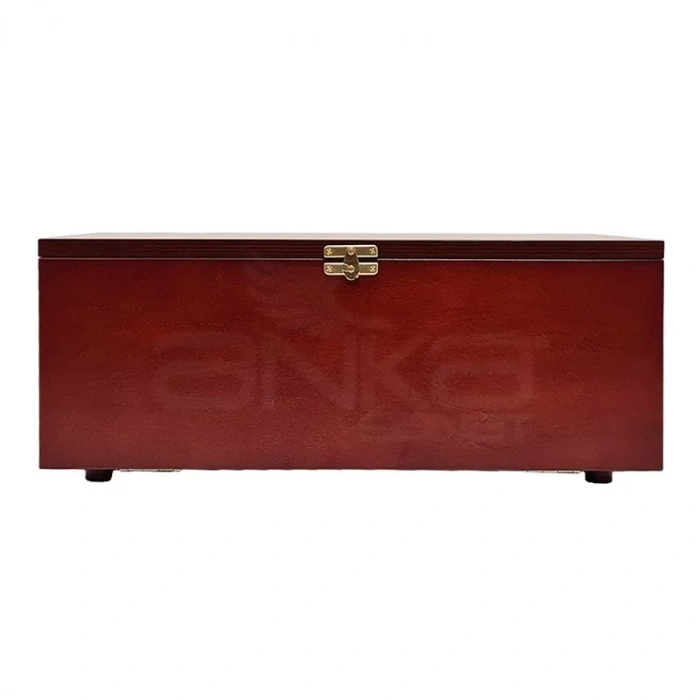 Lukas 1862 Yağlı Boya Oil Wooden Chest Ahşap Kutu 45 Parça 6001