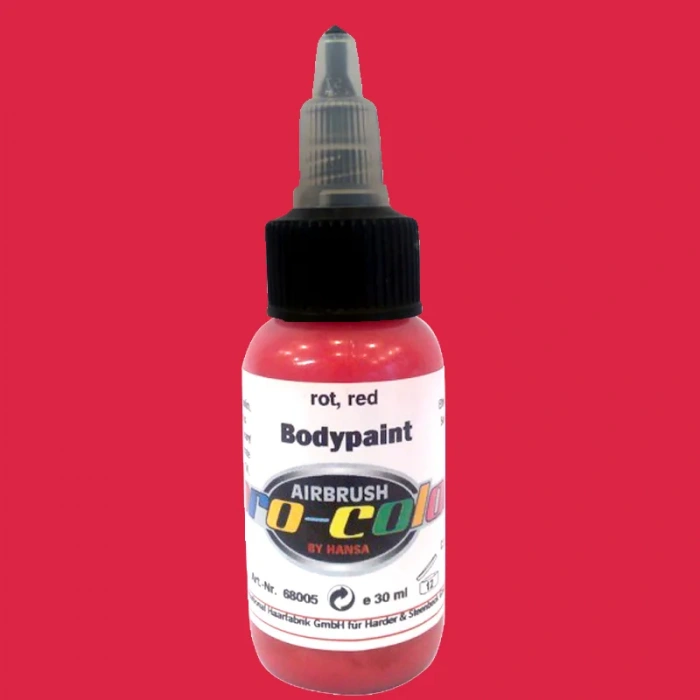 Lukas Body Paint Vücut Boyası 30ml No:68005 Kırmızı