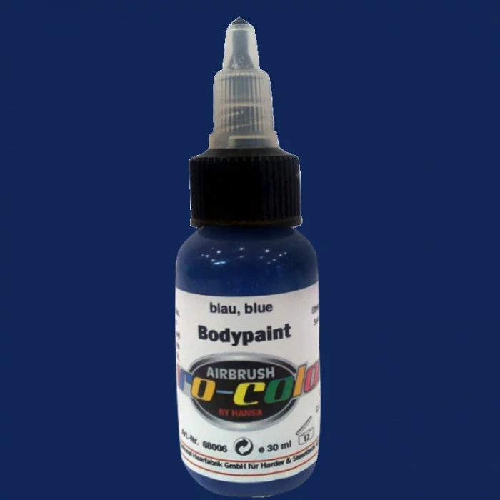 Lukas Body Paint Vücut Boyası 30ml No:68006 Mavi