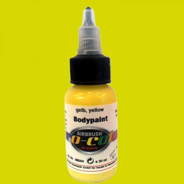 Lukas Body Paint Vücut Boyası 30ml No:68102 Yellow