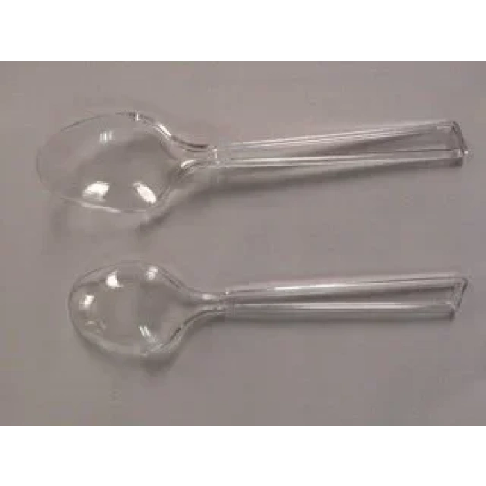 Lüks Plastik Sup Kaşık Şeffaf ( 3000 Adet )