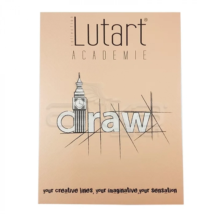 Lutart Academie Sketchbook Çizim Defteri 19x25,5cm La-6868 100g/120 Yaprak