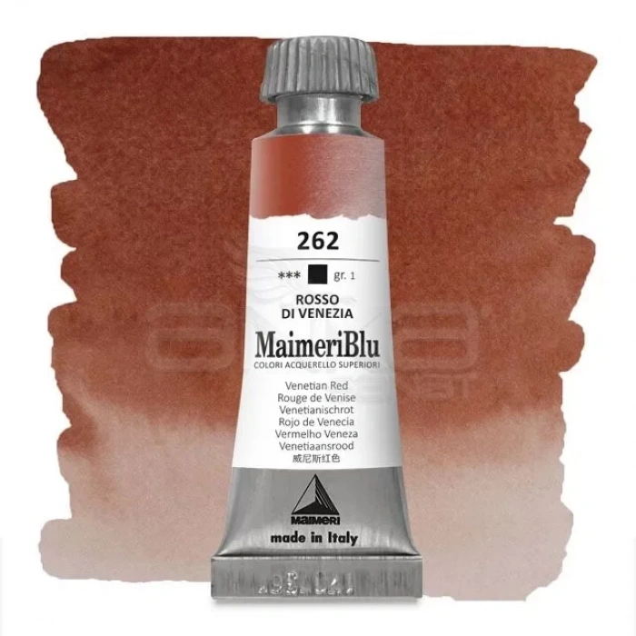 Maimeri Blu Tüp Sulu Boya 12 ml S1 No:262 Venetian Red