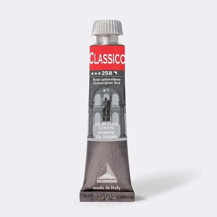 Maimeri Classico 60ml Yağlı Boya 258 Quinacridone Red