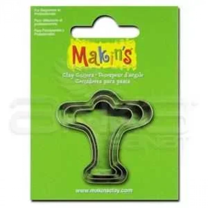 Makins Clay Kesici Kalıp Seti Uçak 3 Parça Kod:36026