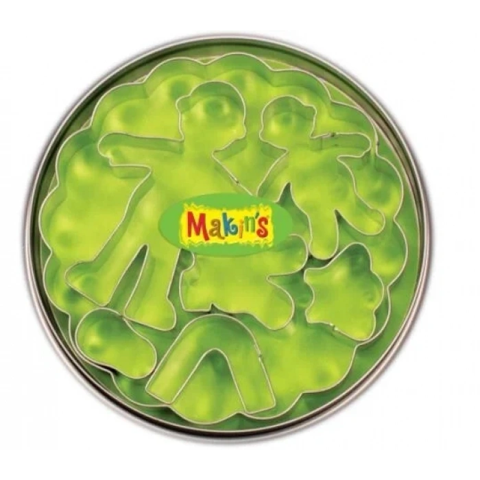 Makins Clay Polimer Kil Kesme Kalıbı Seti Çocuklar 7 Desen
