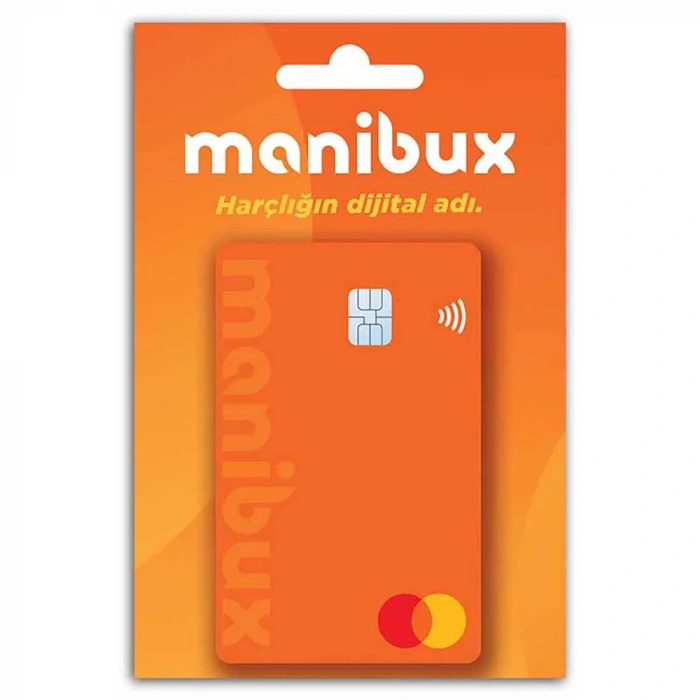 Manibux Harçlık Kartı Temassız -  Turuncu