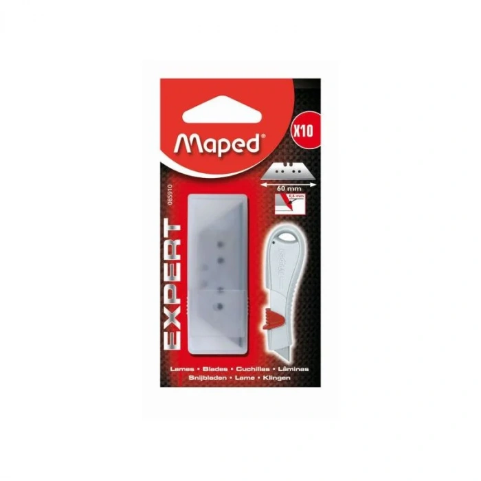MAPED 085910 EXPERT GENİŞ MAKET BIÇAĞI YEDEĞİ 10LU (085110 HALI KESME BIÇAĞI YEDEĞİ)