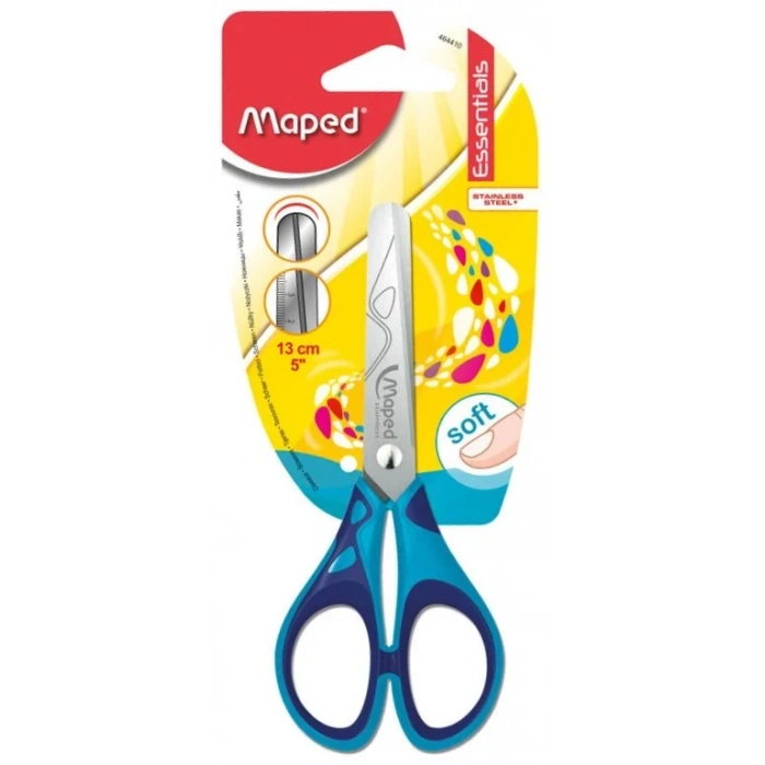 MAPED 464412 ESSENTİALS SOFT SİMETRİK MAKAS 13cm