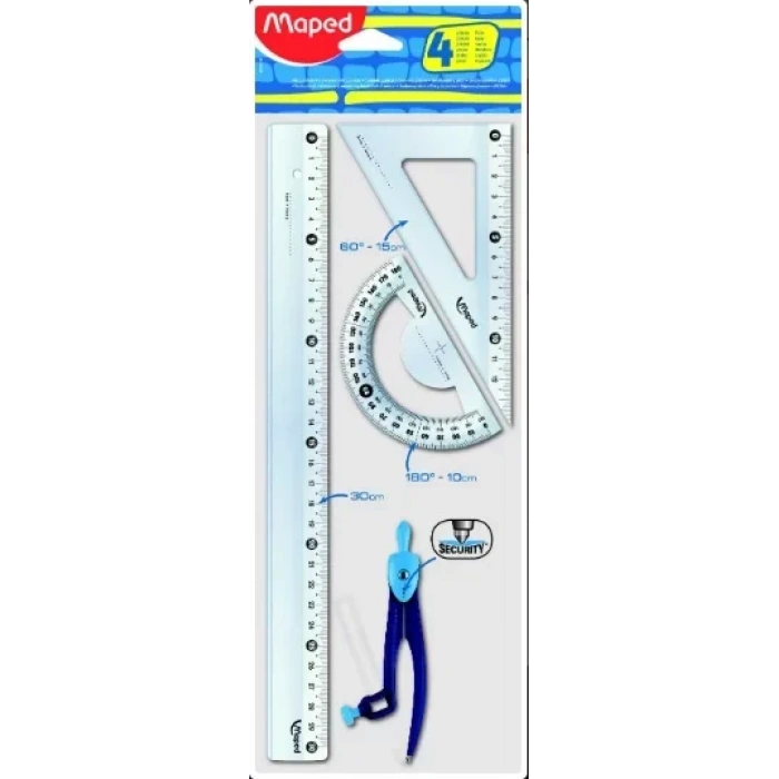 MAPED 899218 4 LÜ PERGELLİ ÇİZİM TAKIMI