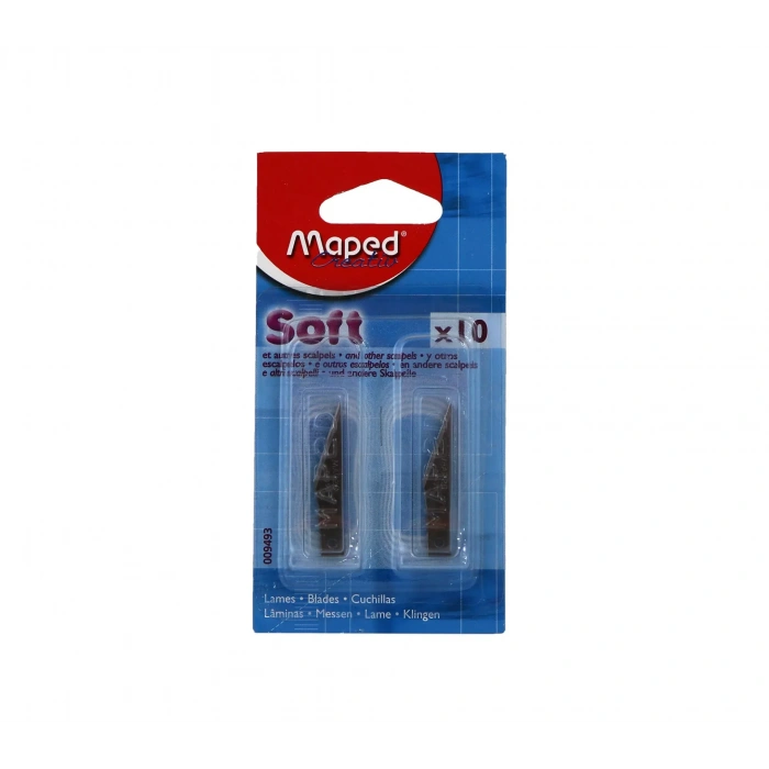 Maped 9493 Gretuar Bıçağı Soft 10 Lu Blister
