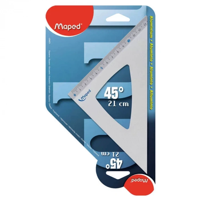 Maped Alüminyum Gövdeli Gönye 45°