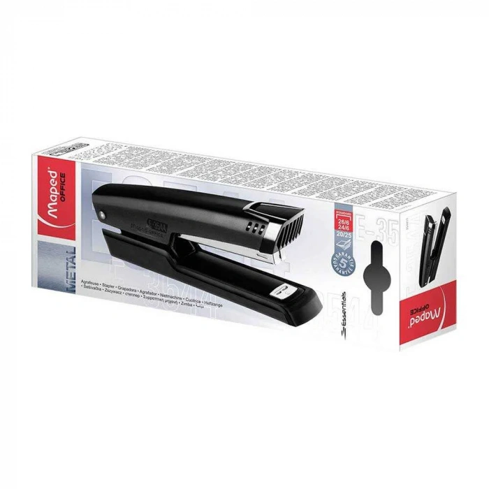 Maped Essentials Metal Full Strip Zımba Makinesi No:24-6 Silver