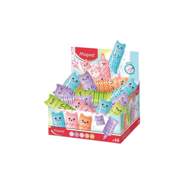Maped Fosforlu Kalem Mini Pastel 48 Li 743605