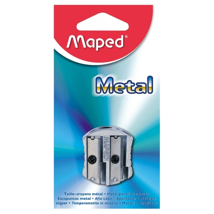 Maped Klasik Metal Çift Delikli Kalemtıraş 506700