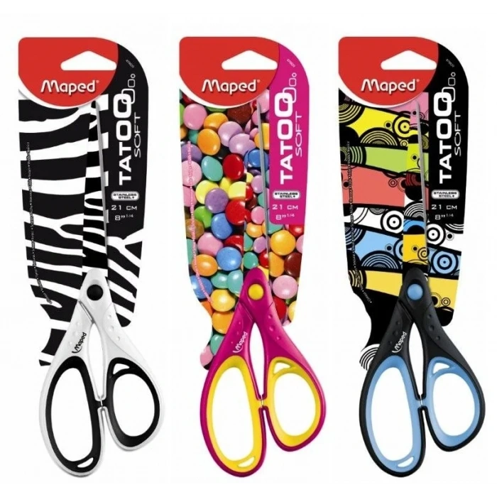 Maped Tatoo Asimetrik Makas 21 cm 479020