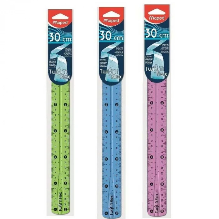 Maped Twistn Flex Esnek Cetvel Seti 30 Cm