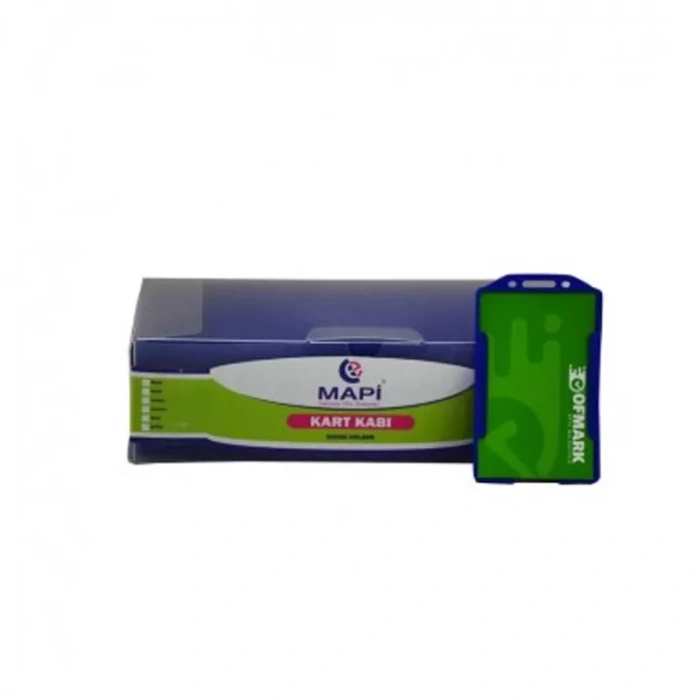 Mapi Dikey Kart Kabı Lacivert 50li (9101402)