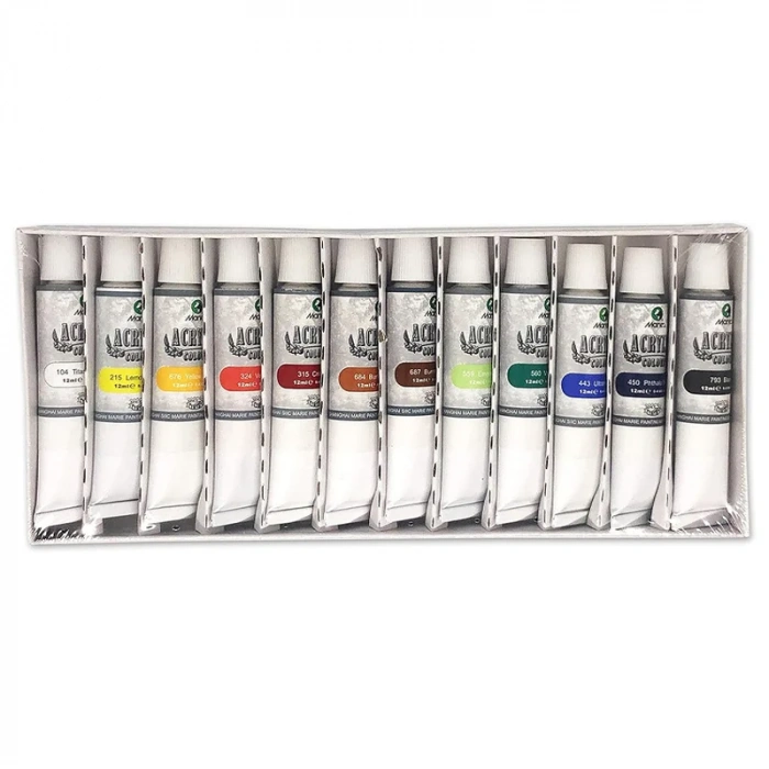 Maries Akrilik Boya Seti 12li