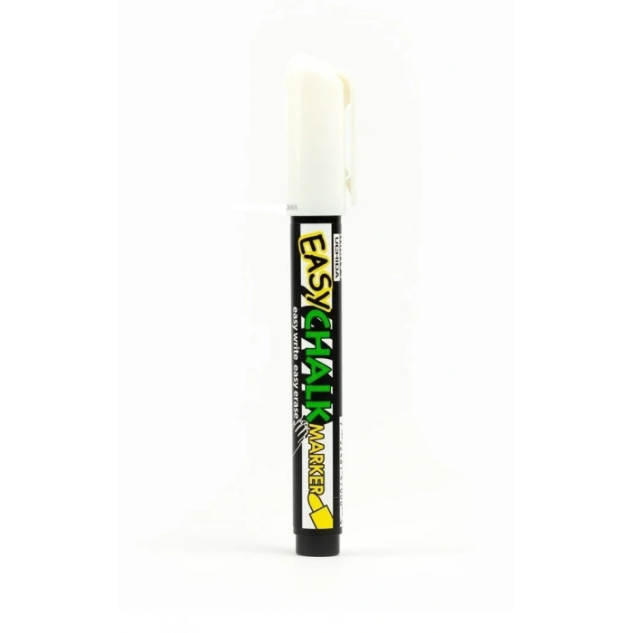 Marvy 470 Tebeşir Markör Kalem Fosforlu Beyaz