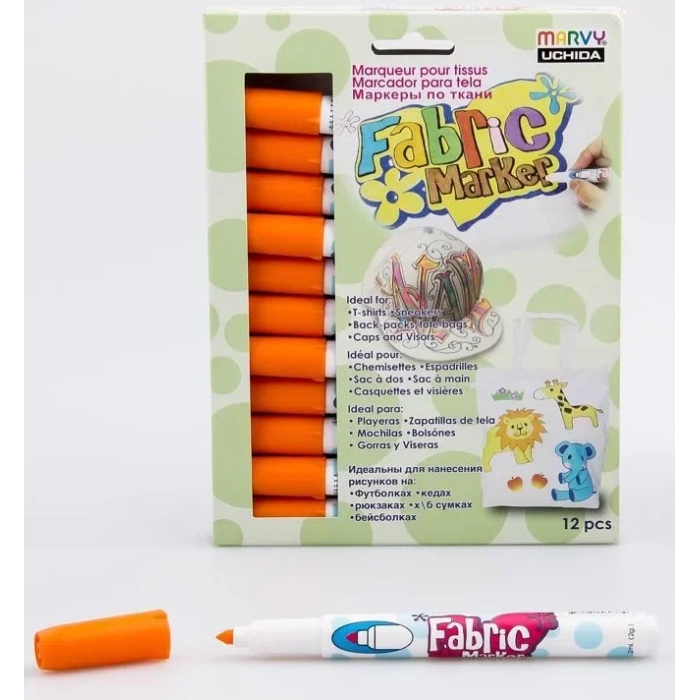 MARVY 560 TURUNCU T-SHIRT KALEMİ