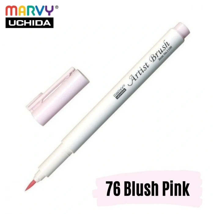 Marvy Artist Brush Pen 1100 Firça Uçlu Kalem 76 Blush Pink
