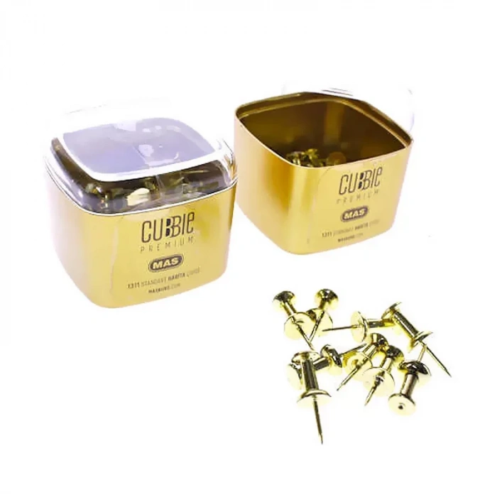 Mas 1311 Cubbie Premium Harita Çivisi Gold 25 Adet
