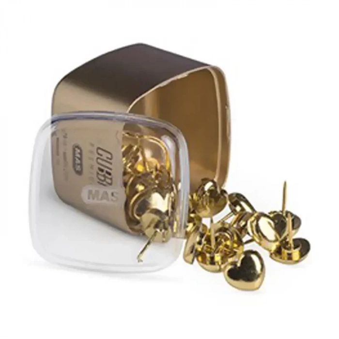 Mas 1317 Cubbie Premium Kalpli Harita Çivisi Gold