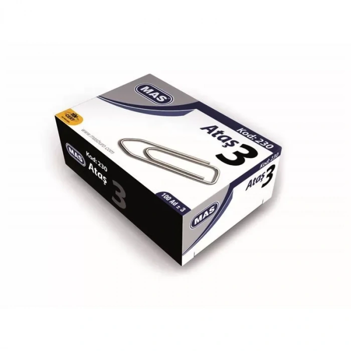 MAS 230 ATAŞ NO:3 100 LÜ 3 CM
