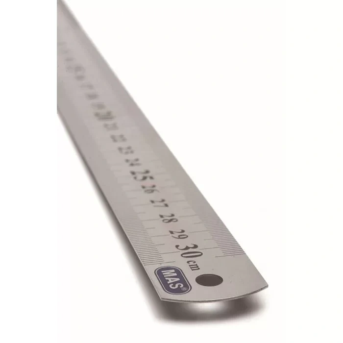 Mas 2330 Çelik Cetvel 30cm