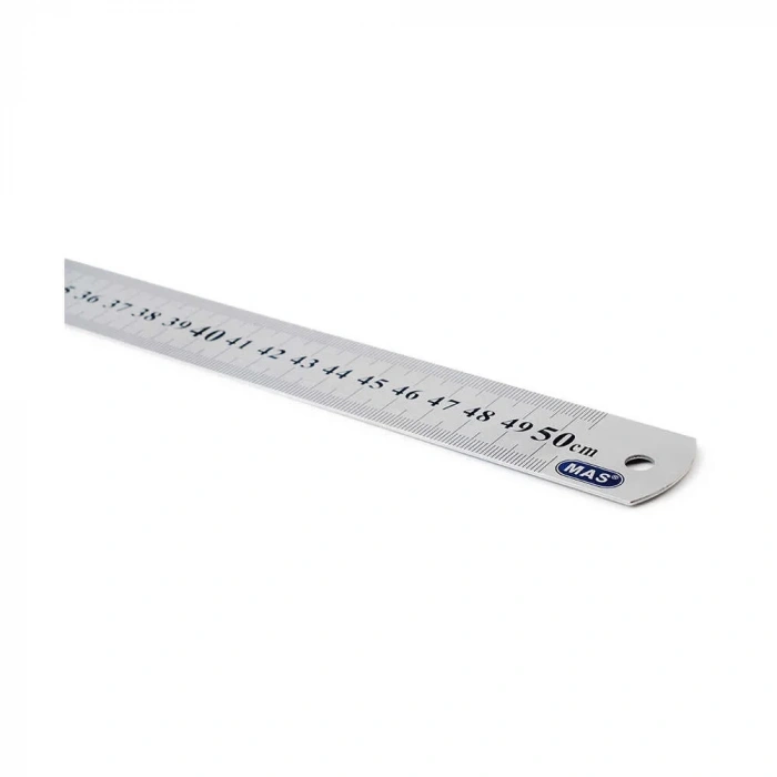Mas 2350 Çelik Cetvel 50 Cm