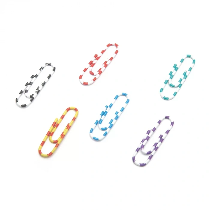 Mas 285 Zebra Ataç Renkli Desenli Pvc Kaplamalı 28mm