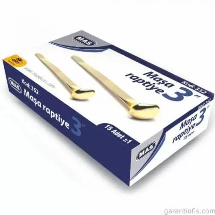 Mas 352 Maşa Raptiye No:15 (75 Mm)