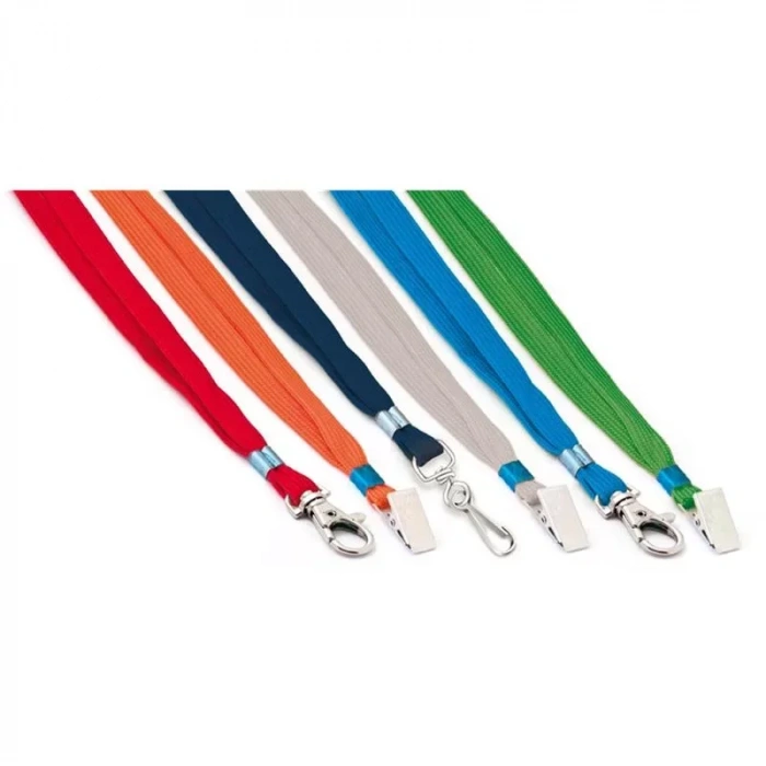 Mas 3540 Kart Askı İpi Metal Klips Beyaz 50 Li