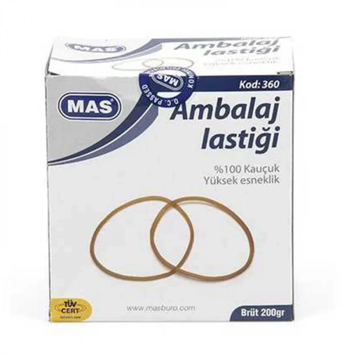 Mas 360 Midi Ambalaj Lastiği 200gr Kutu