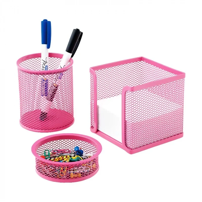 Mas 505 Metal Perfore Masa Seti Pembe 3lü