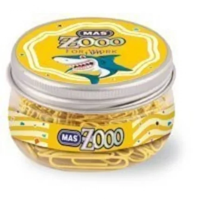 MAS 608 ZOO ATAŞ NO:3 SARI ŞEFFAF YUVARLAK KUTU