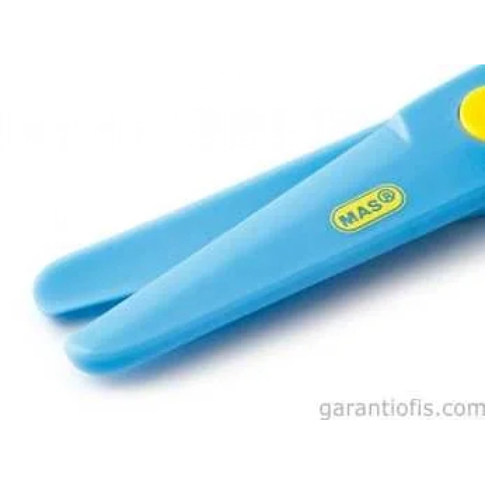 Mas 698 Küt Uçlu Plastik Anaokulu Makası