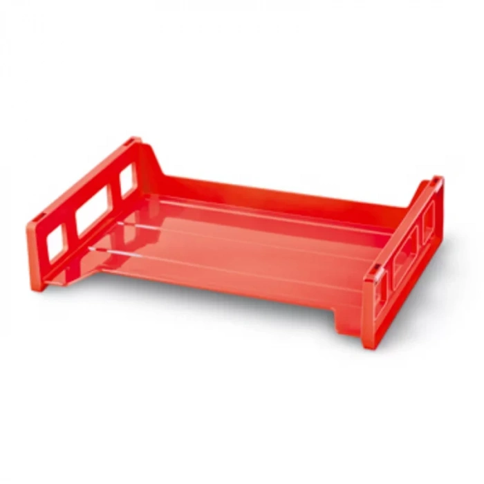 MAS 835 YAN BLOK EVRAK RAFI KIRMIZI TEKLİ