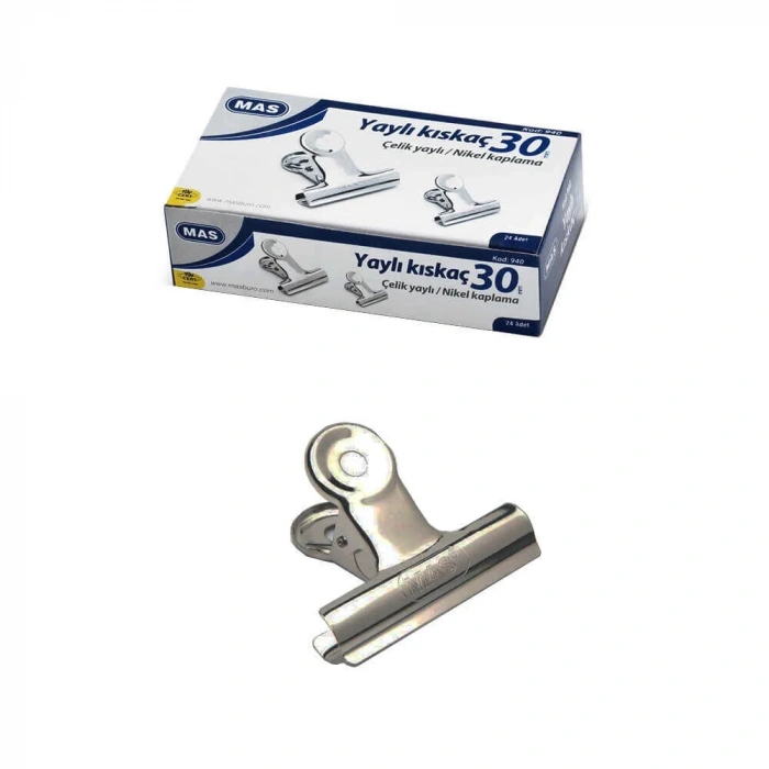 Mas 940 Kıskaç Metal 30 mm 24lü