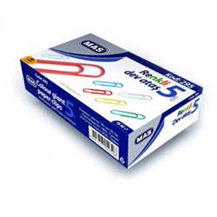 Mas Ataş Renkli Dev Ataş Pvc Kaplı 50 Mm