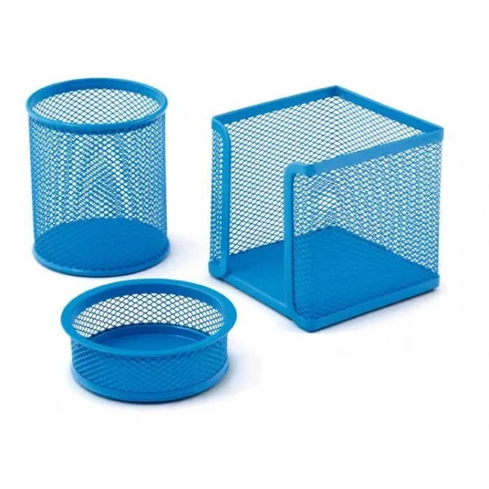 Mas Perfore Metal Üçlü Set Bebe Mavisi 505