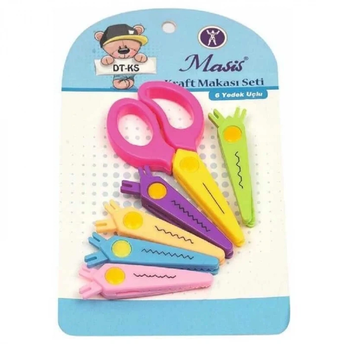 Masis Kraft Makası Seti 6 Yedek Uçlu