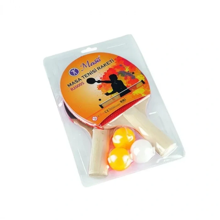 MASİS RAKET SETİ (2 RAKET+3 TOP)(R2000S)