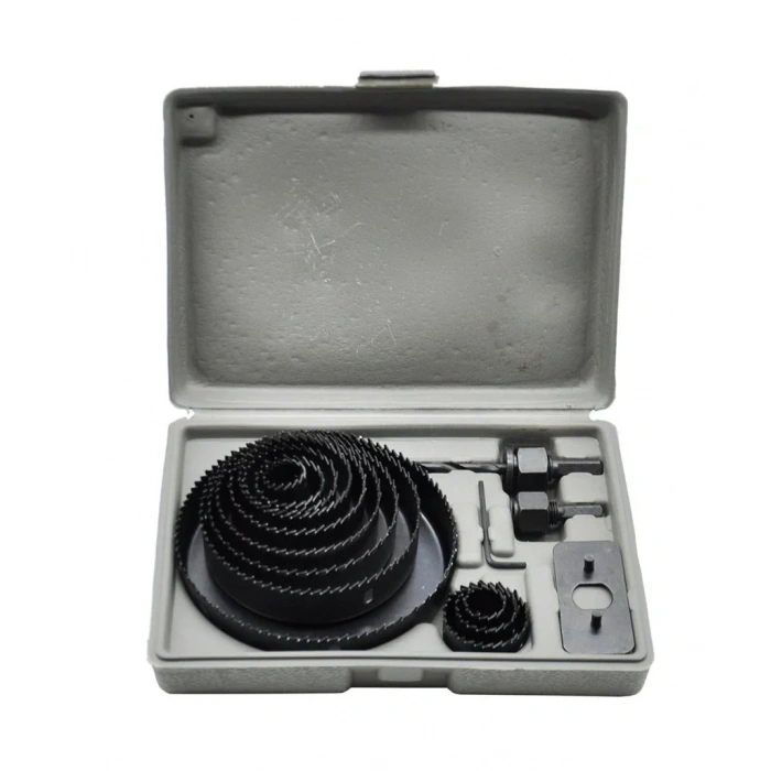 Master Delik Açma Panç Seti Ahşap Kartonpiyer Alçıpan 16 Parça