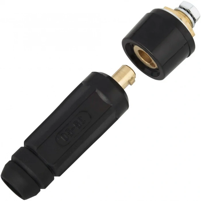 Matsan Avrupa Tip Kaynak Makine Bağlantı Elemanı Takımı 35 - 50 mm² (Standart Tip) - MATAKMBE3550