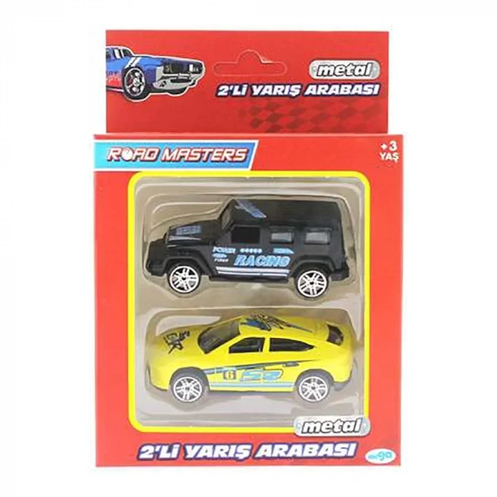 Mega Yarış Arabaları 2’li Set 01022