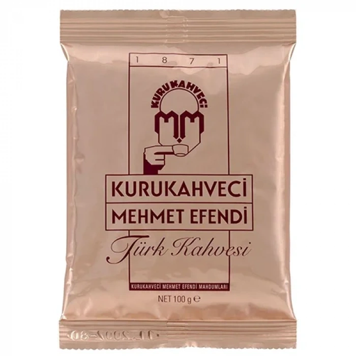 Mehmet Efendi Türk Kahvesi Folyo Ambalaj (100 Gr)