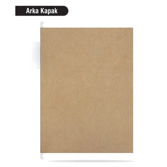 Metal Askılı Personel Özlük Dosyası 4 Yapraklı 25 Li Paket