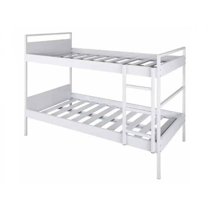 Metal Çift Katlı Ranza 198x98x150h Ölçülerinde 40x40 Profil Kalınlığında